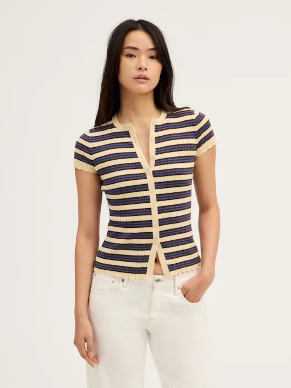 NWT Madewell Short-Sleeve Cardigan